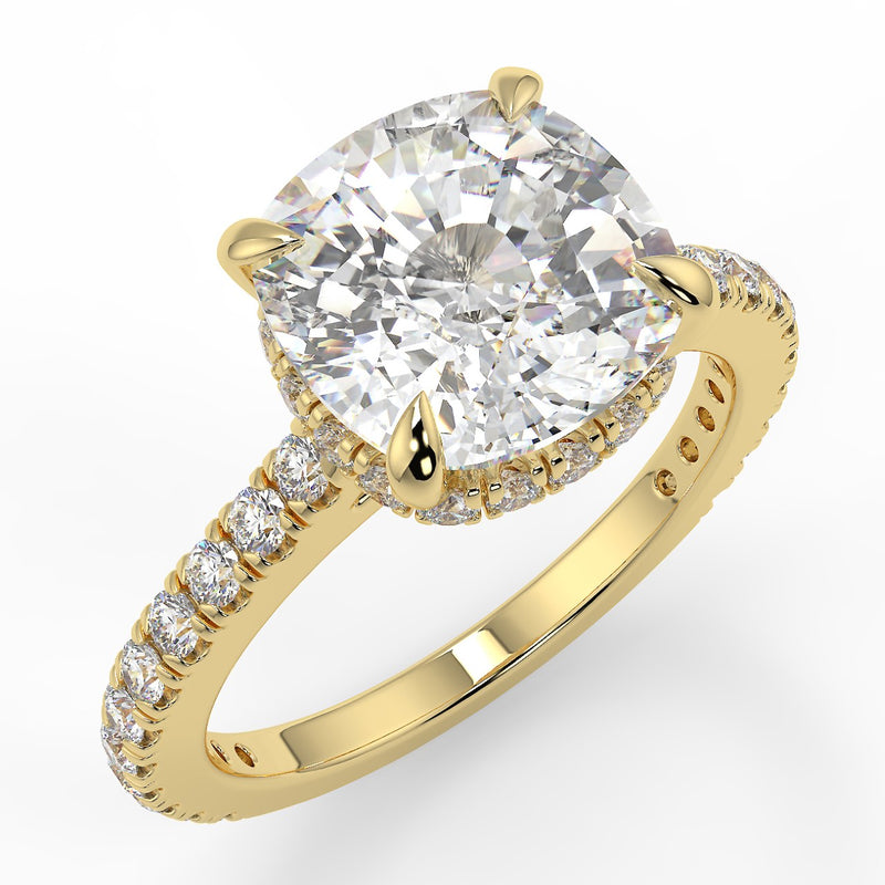 Larisa Moissanite Engagement Ring