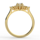 Lucidia Moissanite Engagement Ring