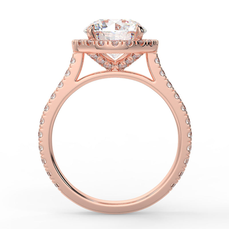 Milena Moissanite Engagement Ring