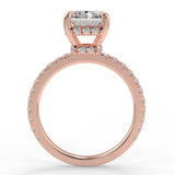 Olivia Moissanite Engagement Ring