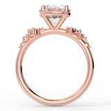Vega Moissanite Engagement Ring